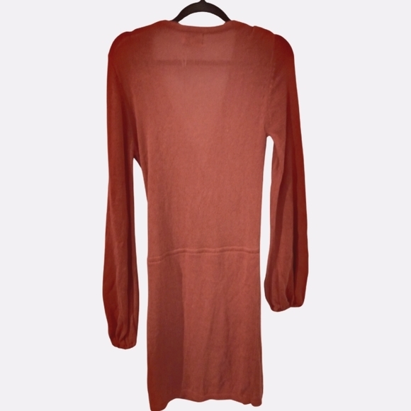 Seven Wonders Allegra knit Mini dress dress in Rust Size XS - Picture 2 of 10